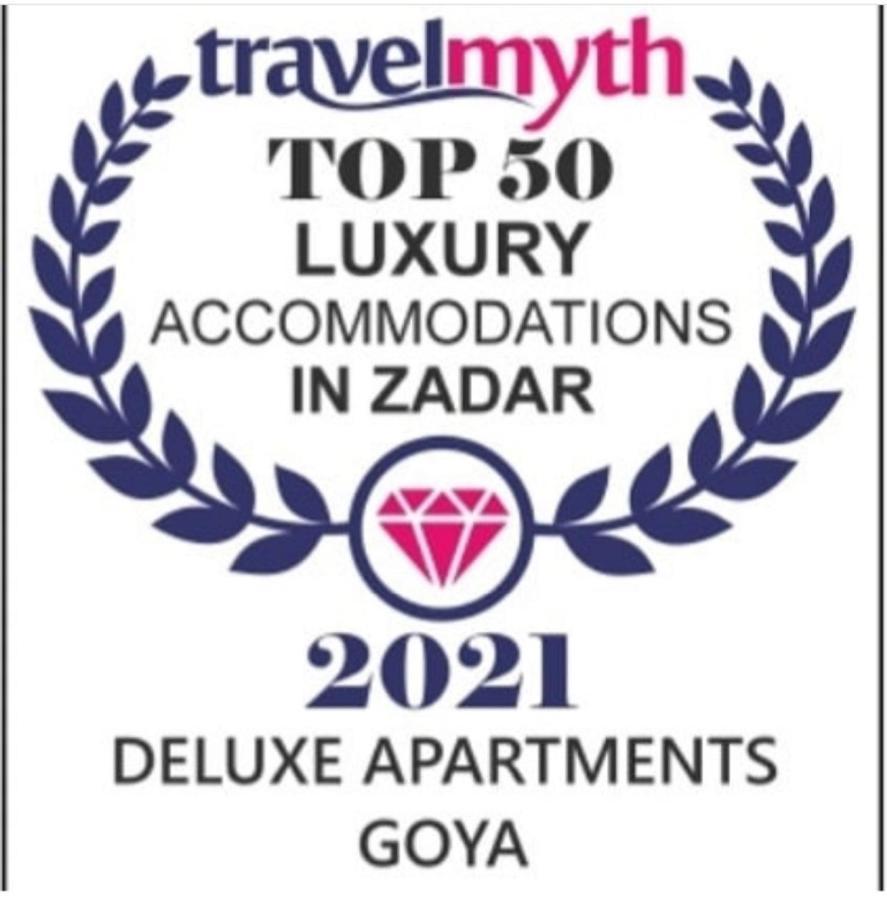 Deluxe Apartments Goya Zadar Dış mekan fotoğraf
